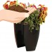 Greenbo Home and Garden Plastic Rail Planter (Set of 2)   